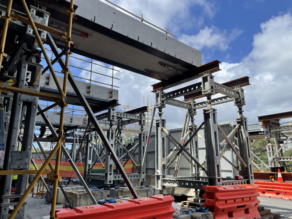 Propping Towers Gold Coast on site