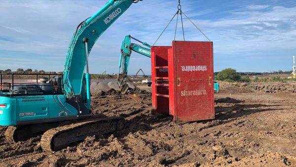Stack Shoring Box Hire Steel Manhole Shoring Boxes