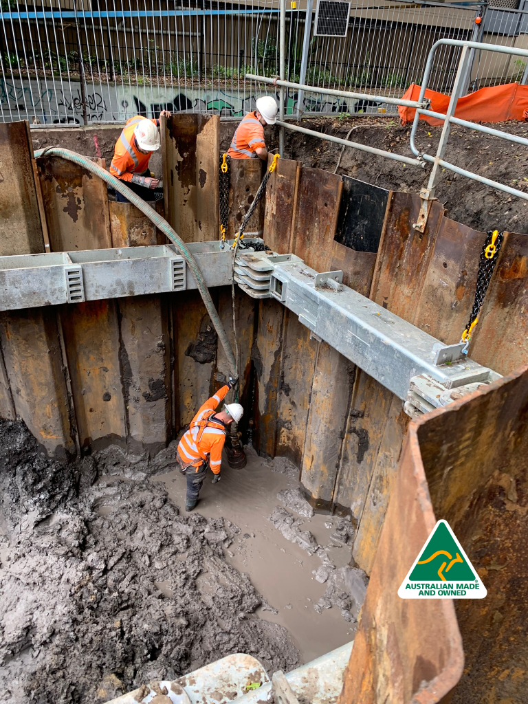 Shore Brace 400 Hydraulic Bracing System For Hire