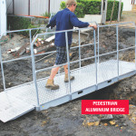 Pedestrian Aluminium Bridge Pedestrian Aluminium Bridge
