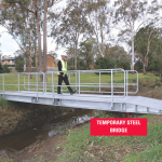 Temporary Steel Bridge Temporary Steel Bridge