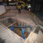 Timber Shoring used in Water Main Project - Cronulla Timber Shoring used in Water Main Project - Cronulla
