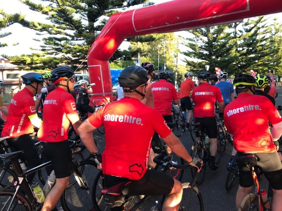 Shore Hire supports the MS Gong Charity Ride