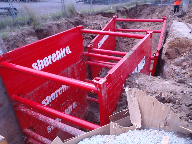 Shoring Box with Varying Heights and Widths - Penrith Shoring Box with Varying Heights and Widths - Penrith