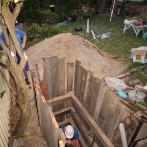 Timber shoring hire