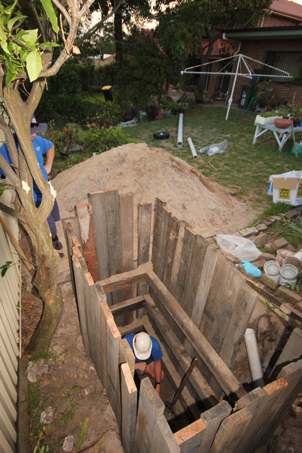timber shoring Timber shoring hire