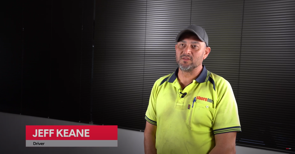 Jeff, one of Shore Hire's Drivers