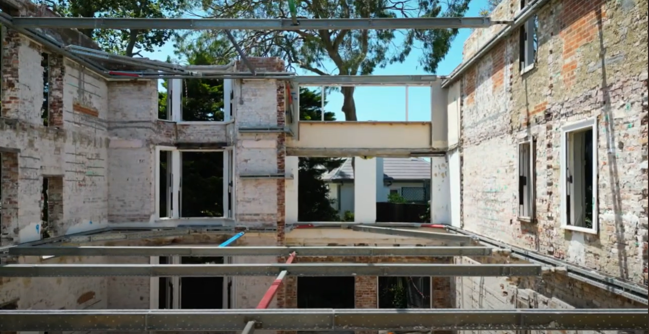 Façade Retention at Darling Point