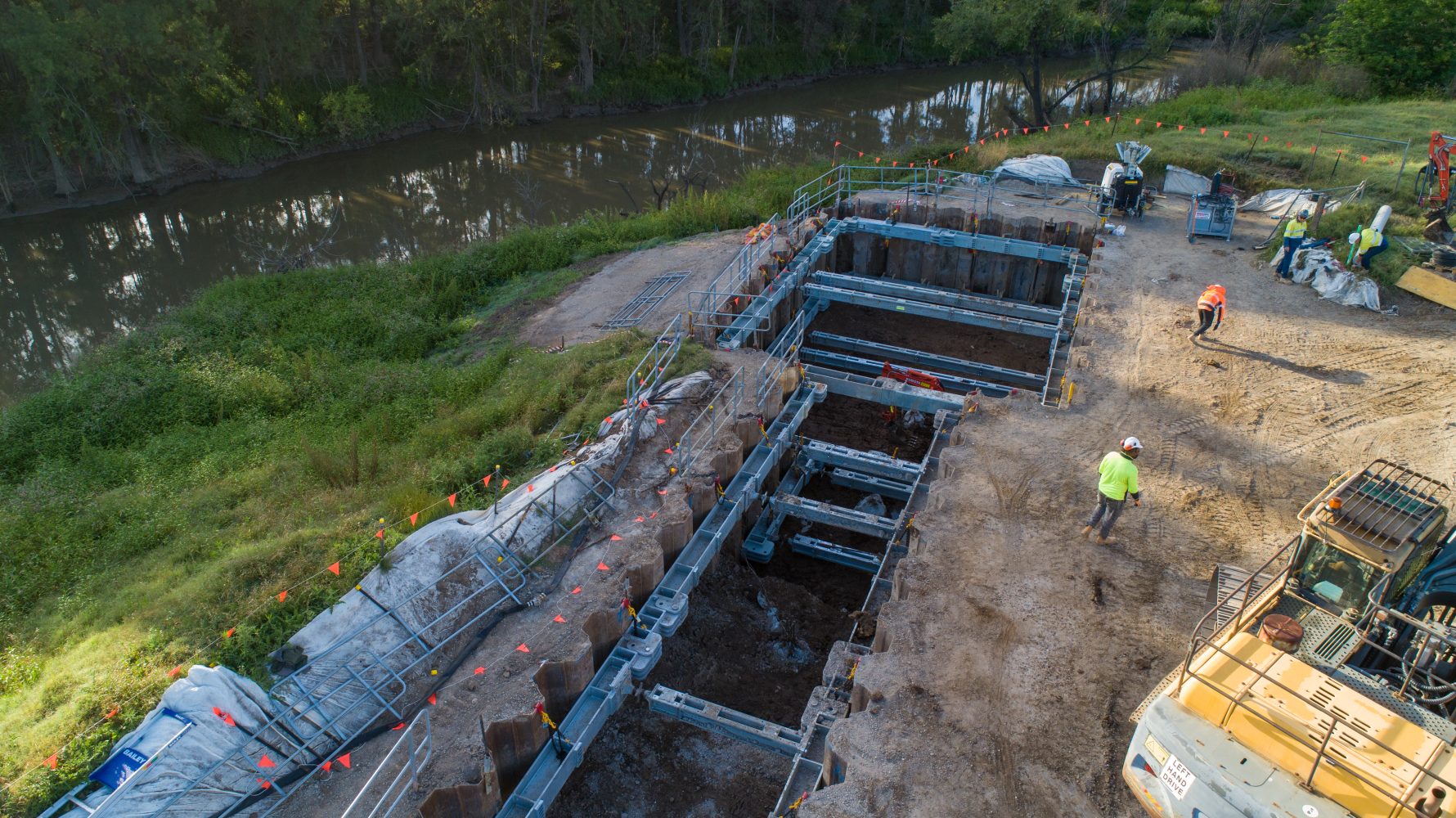 Shore Brace 400 Mulgrave Site