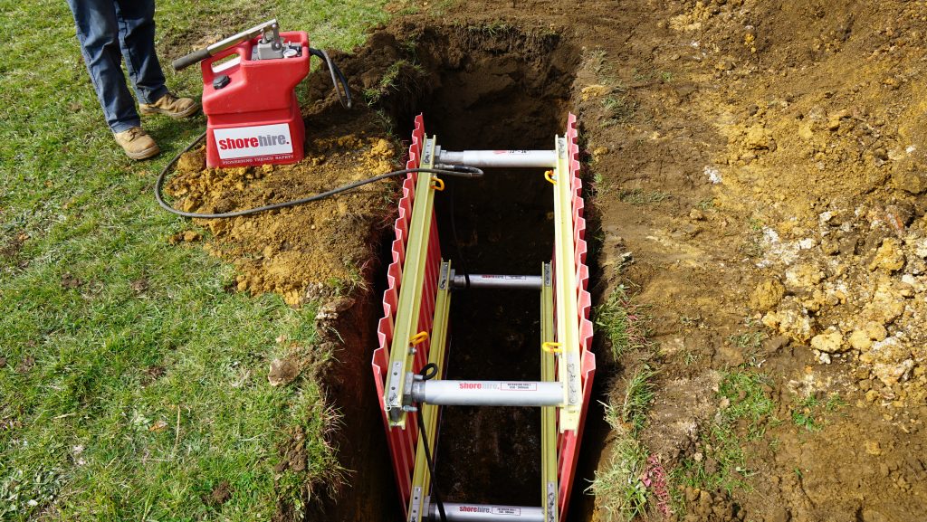 Trench Rack Hire Grip Shore Trench Box Melbourne Brisbane Sydney Adelaide