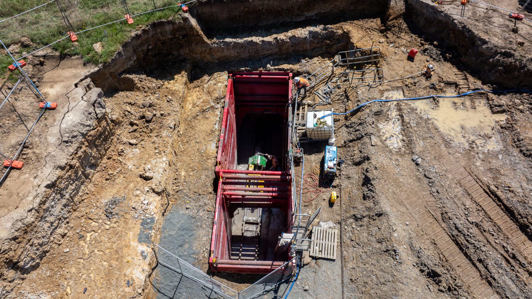 Launch & Receive Pits - Moss Vale